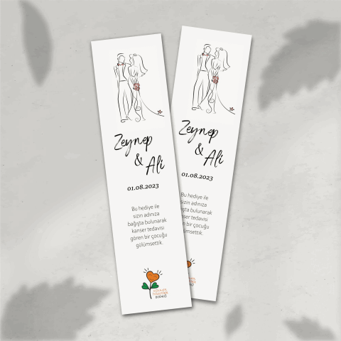 Gelin Damat Kitap Ayracı