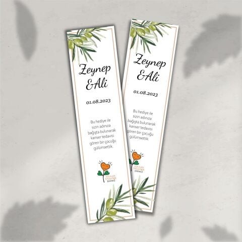 Zeytin Dalı Kitap Ayracı