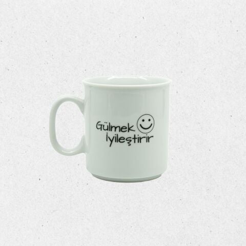 Gülen Yüz Porland Porselen Kupa
