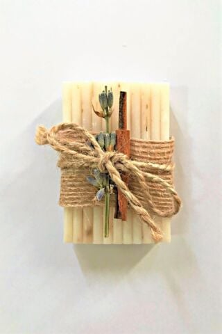 Hediyelik Banyo Sabun Seti, Tarçın Ve Lavantalı Mini Dekoratif