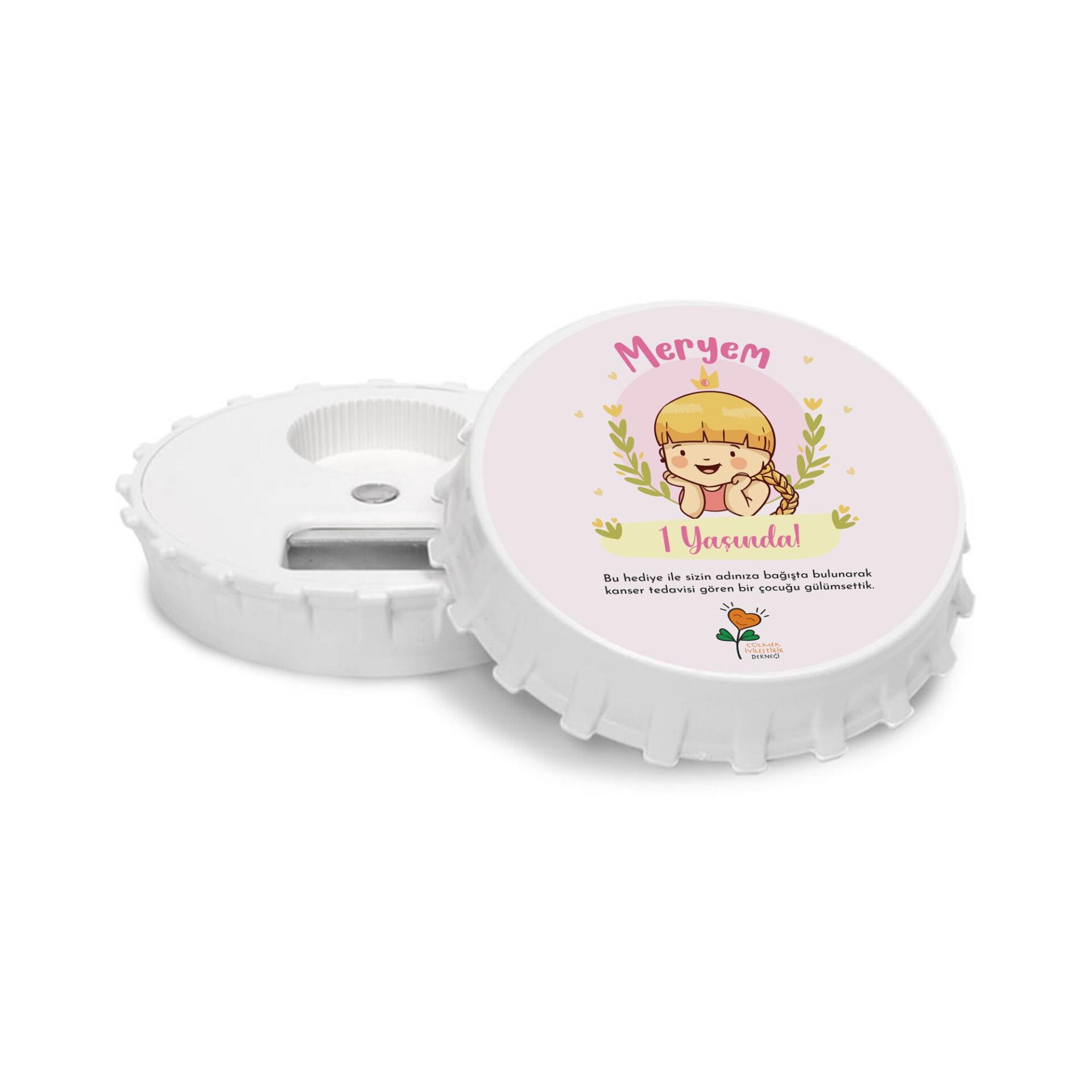 Doğum Günü Açacak Magneti - Defne Yaprağı