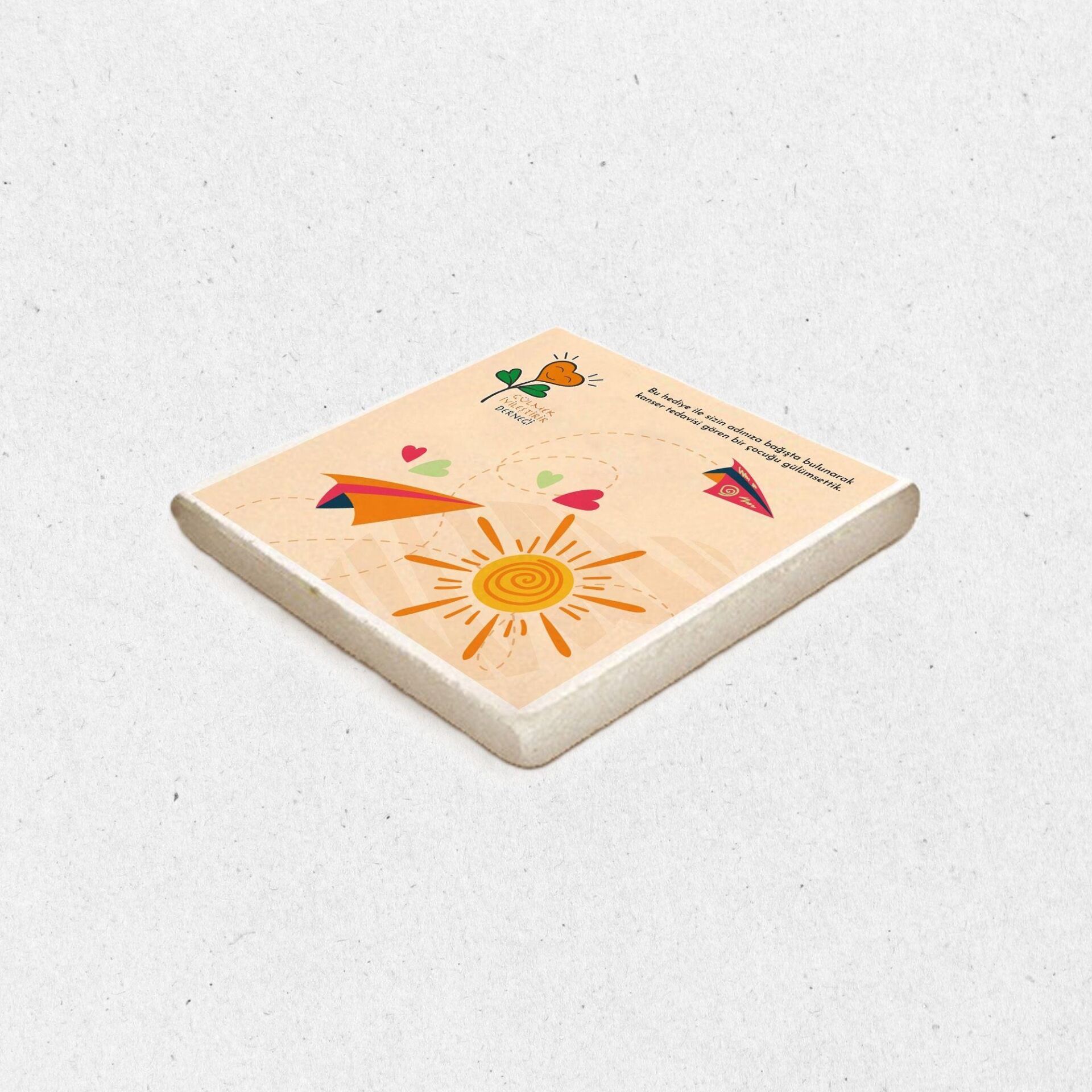 Doğal Taş Bardak Altlığı - 3