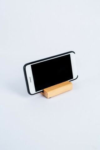 Masaüstü Ahşap Telefon Tablet Tutucu Stant